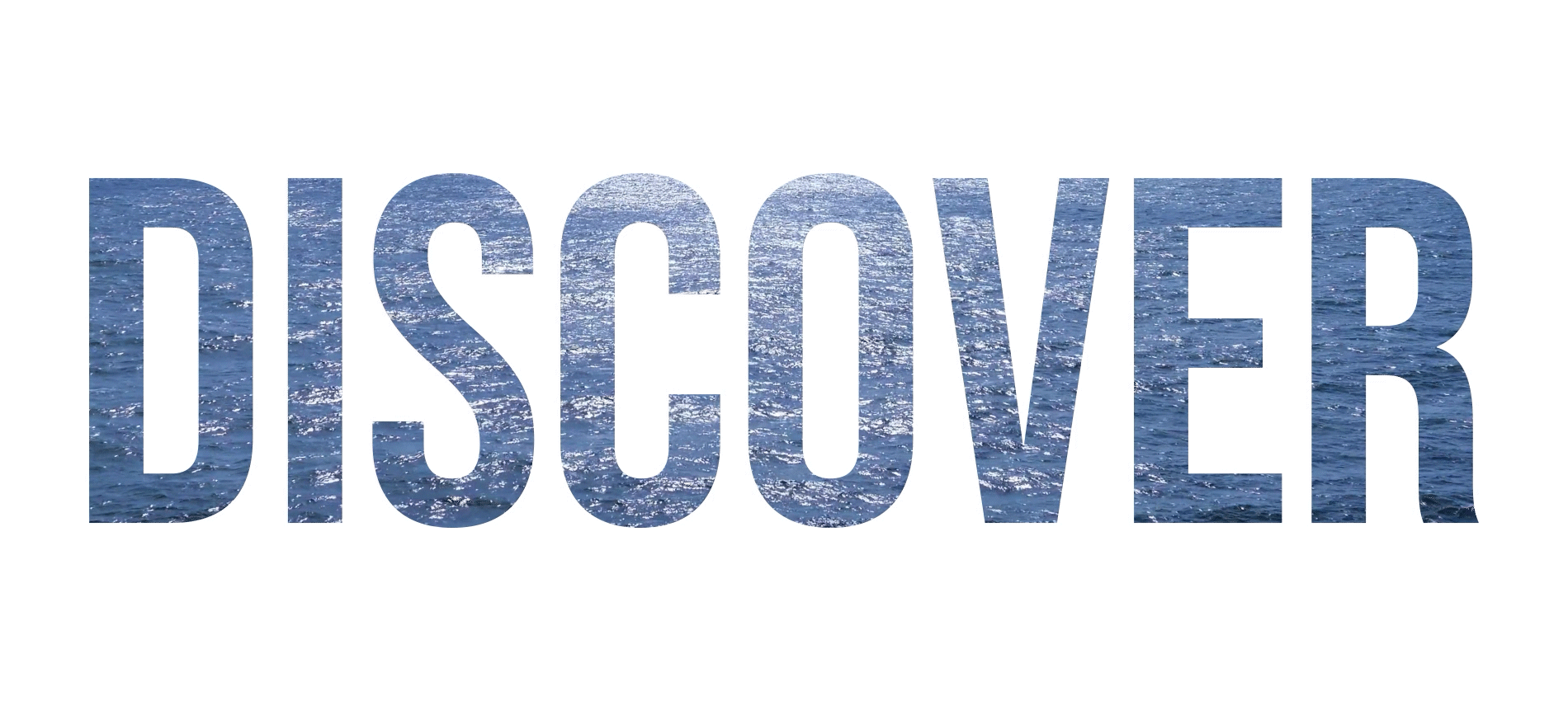 Beautiful landscape with a zoom effect on scroll