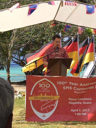 SMS Cormoran Event speaker