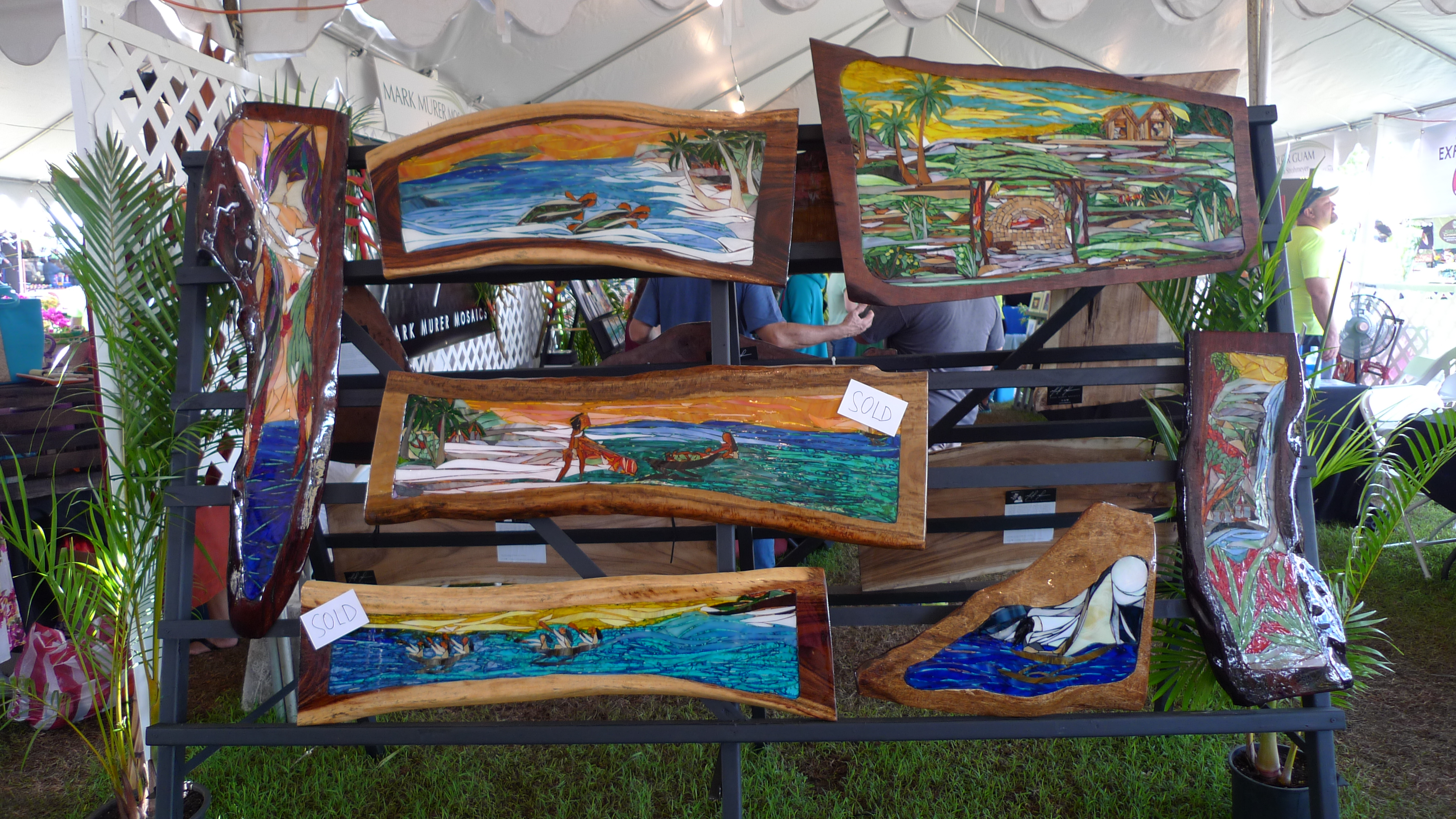 Painting on wood Painting on wood